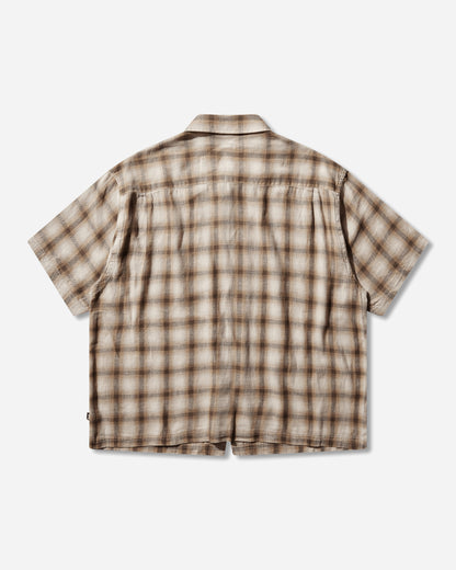 Stüssy Liam Ss Plaid Shirt Brown Shirts Shortsleeve Shirt 1110385SJ 1001