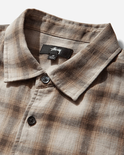 Stüssy Liam Ss Plaid Shirt Brown Shirts Shortsleeve Shirt 1110385SJ 1001