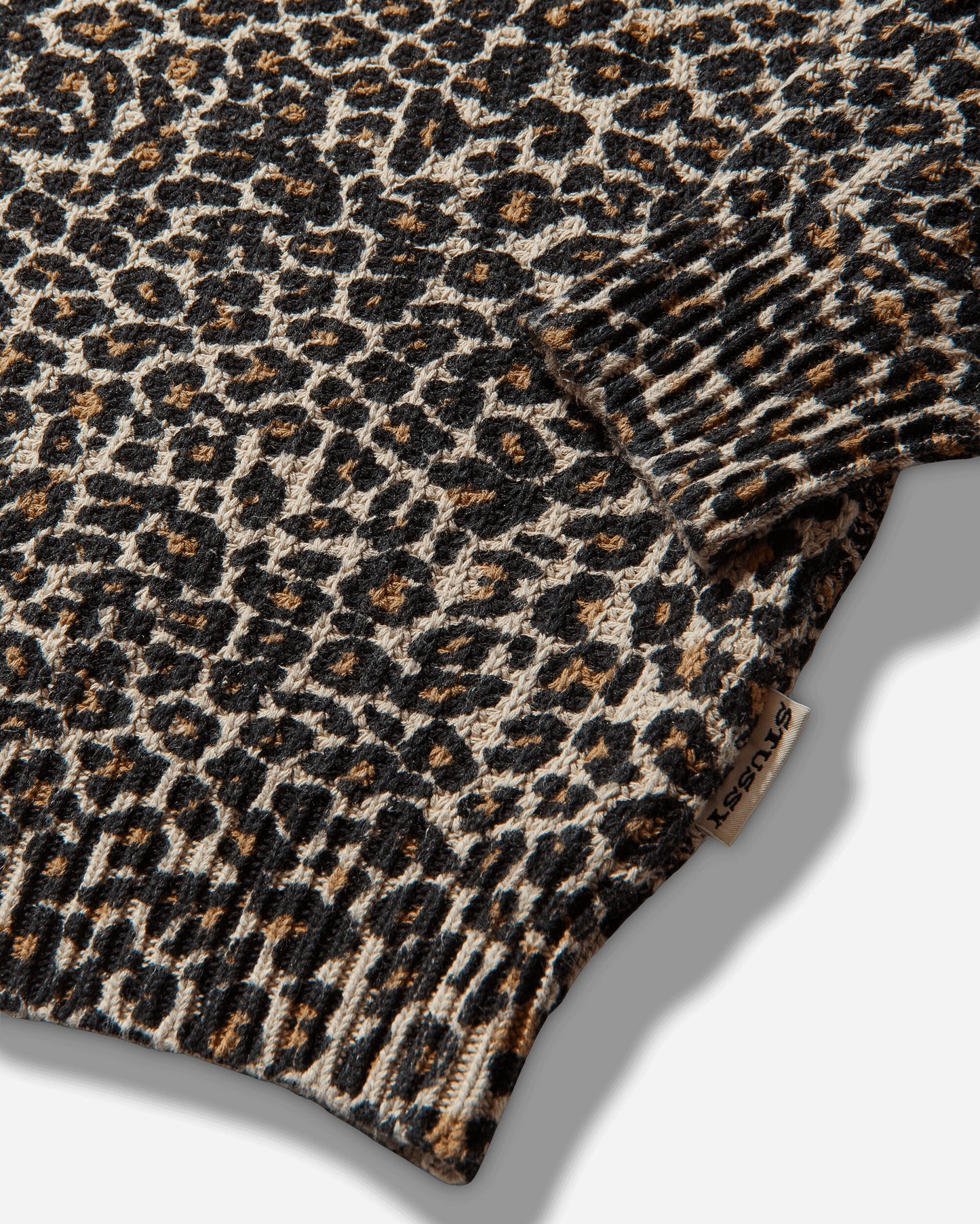 Stüssy Leopard Sweater Leopard Knitwears Sweaters 117287SJ 923