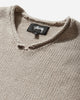 Stüssy Roll V Neck Sweater Oatmeal Knitwears Sweaters 117289SJ 1033