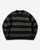 Stüssy Striped Wool Sweater Black Knitwears Sweaters 117283SJ 0001