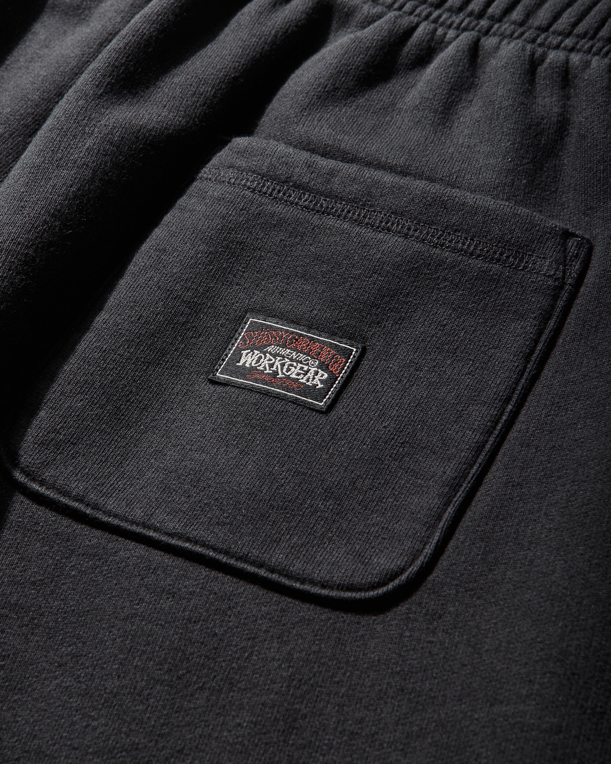 Stüssy Workgear Sweatpant Washed Black Pants Sweatpants 116720SJ 0034