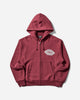 Stüssy Mantra Zip Hood Burgundy Sweatshirts Zip-Ups 118592 0615