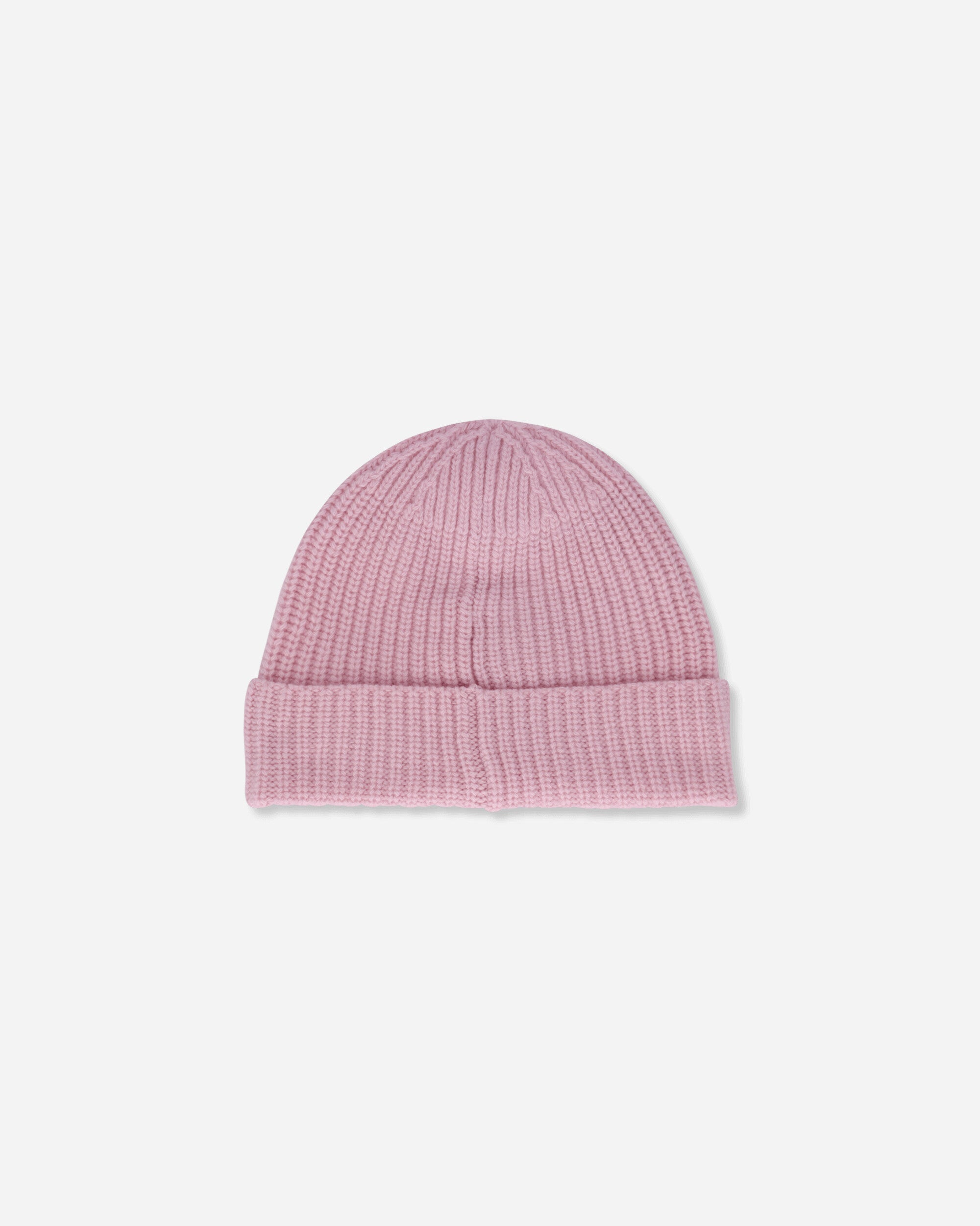 Stone Island Light Wool Ribbed Beanie Pink Hats Beanies K2S15-N100012-S00B4 V0080
