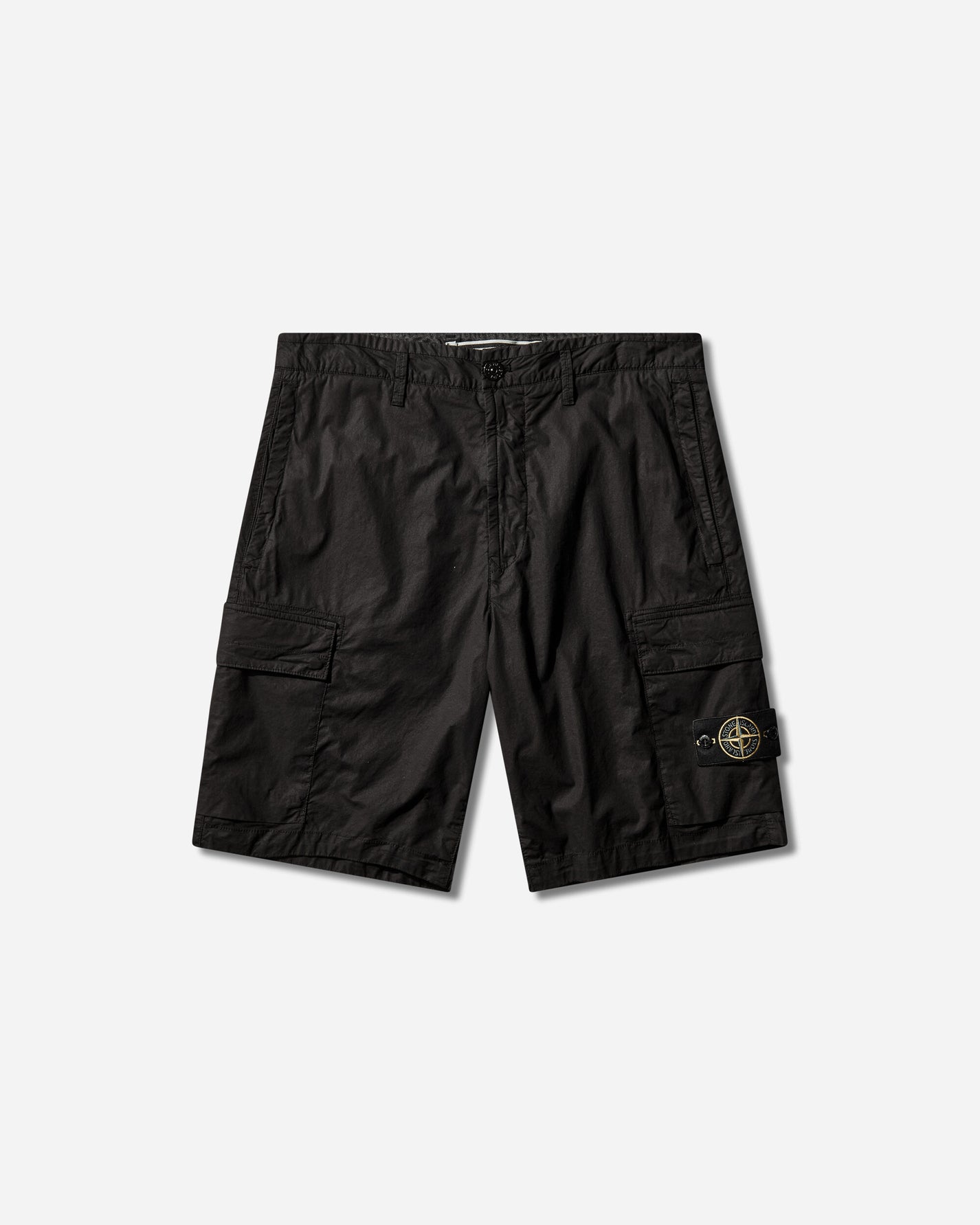 Stone Island Indigo Denim Ultra Bleached Straight Jeans Black Shorts Cargo Short L1S15L100020S0003 V0029