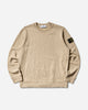 Stone Island Jersey Cotton Vanise' Garzato Crewneck Sweatshirt Desert Sand Sweatshirts Crewneck K2S15-6100053-S0238 V009A