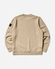 Stone Island Jersey Cotton Vanise' Garzato Crewneck Sweatshirt Desert Sand Sweatshirts Crewneck K2S15-6100053-S0238 V009A