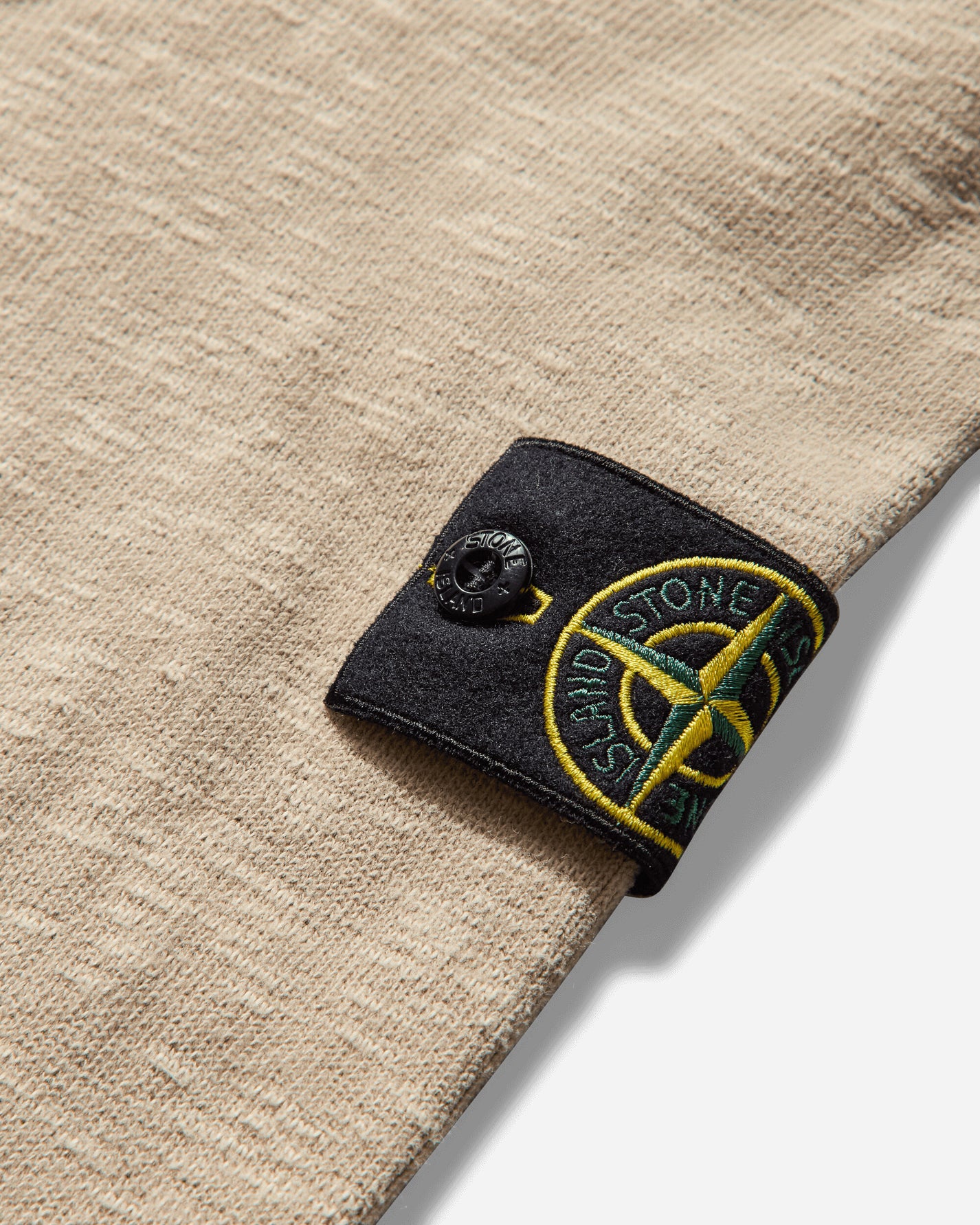 Stone Island Jersey Cotton Vanise' Garzato Crewneck Sweatshirt Desert Sand Sweatshirts Crewneck K2S15-6100053-S0238 V009A
