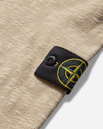 Stone Island Jersey Cotton Vanise' Garzato Crewneck Sweatshirt Desert Sand Sweatshirts Crewneck K2S15-6100053-S0238 V009A