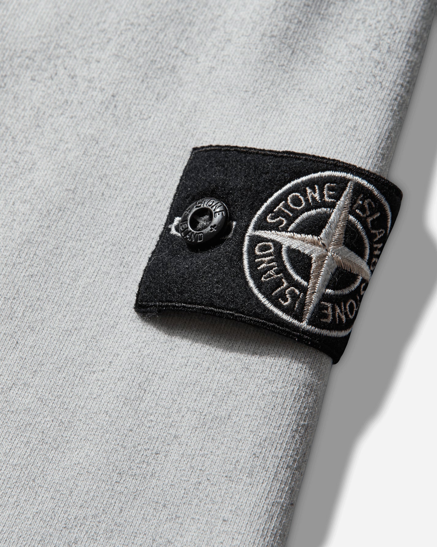 Stone Island Cotton Nylon Micro Ripstop Short Jacket Sky Blue Sweatshirts Hoodies L1S156100017S0306 V0041