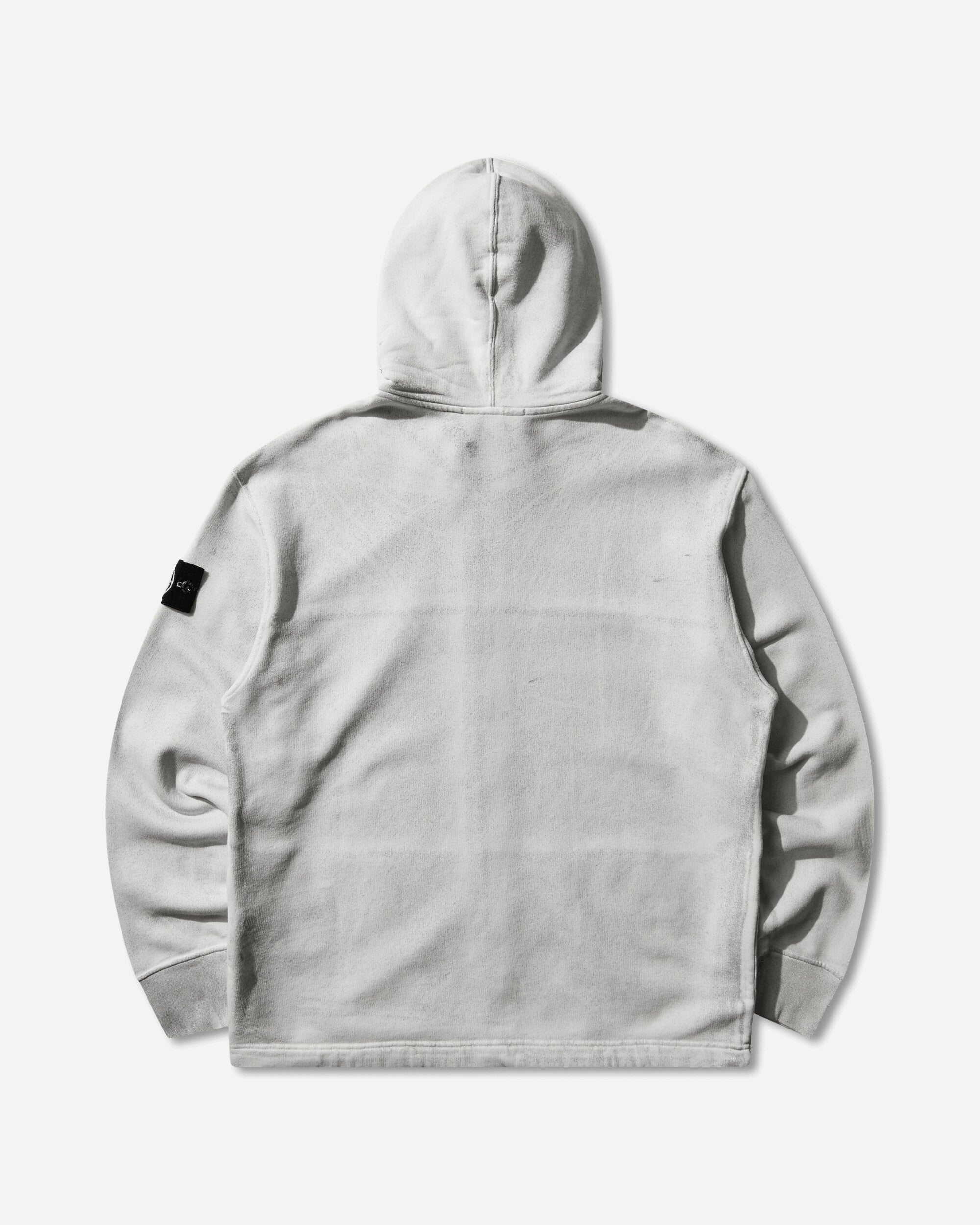 Stone Island Cotton Nylon Micro Ripstop Short Jacket Sky Blue Sweatshirts Hoodies L1S156100017S0306 V0041