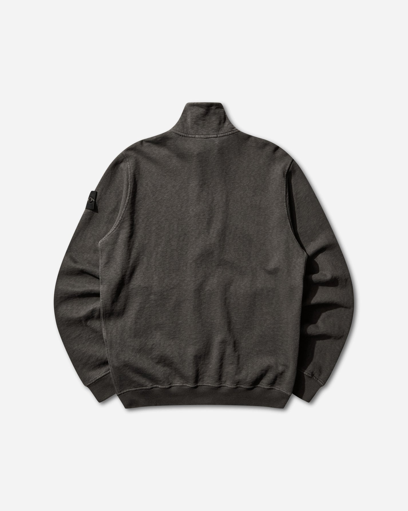 Stone Island Zip Up Cardigan Charcoal Sweatshirts Hoodies L1S156100033S0060 V0165