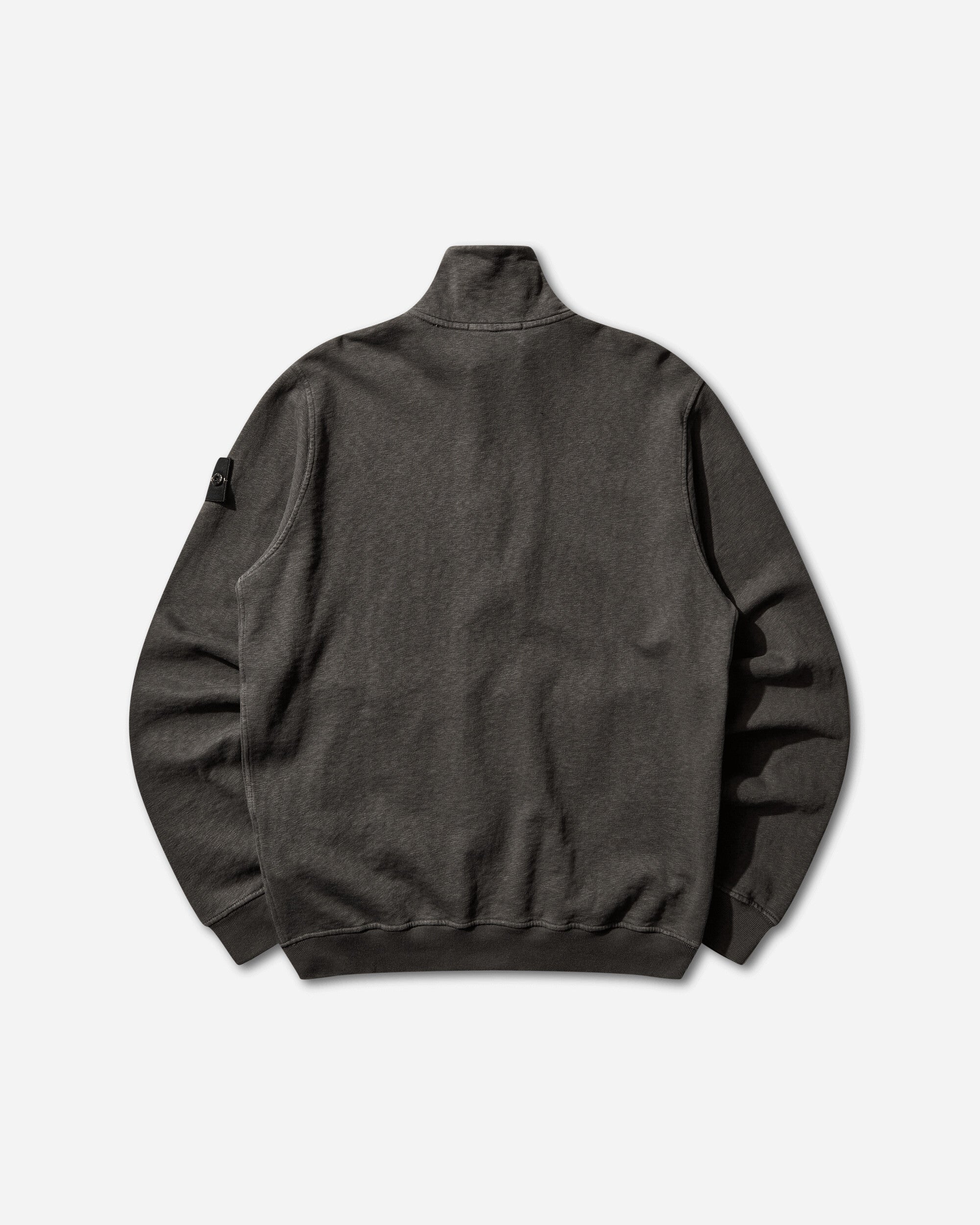 Stone Island Zip Up Cardigan Charcoal Sweatshirts Hoodies L1S156100033S0060 V0165