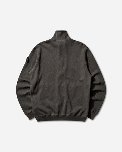 Stone Island Zip Up Cardigan Charcoal Sweatshirts Hoodies L1S156100033S0060 V0165