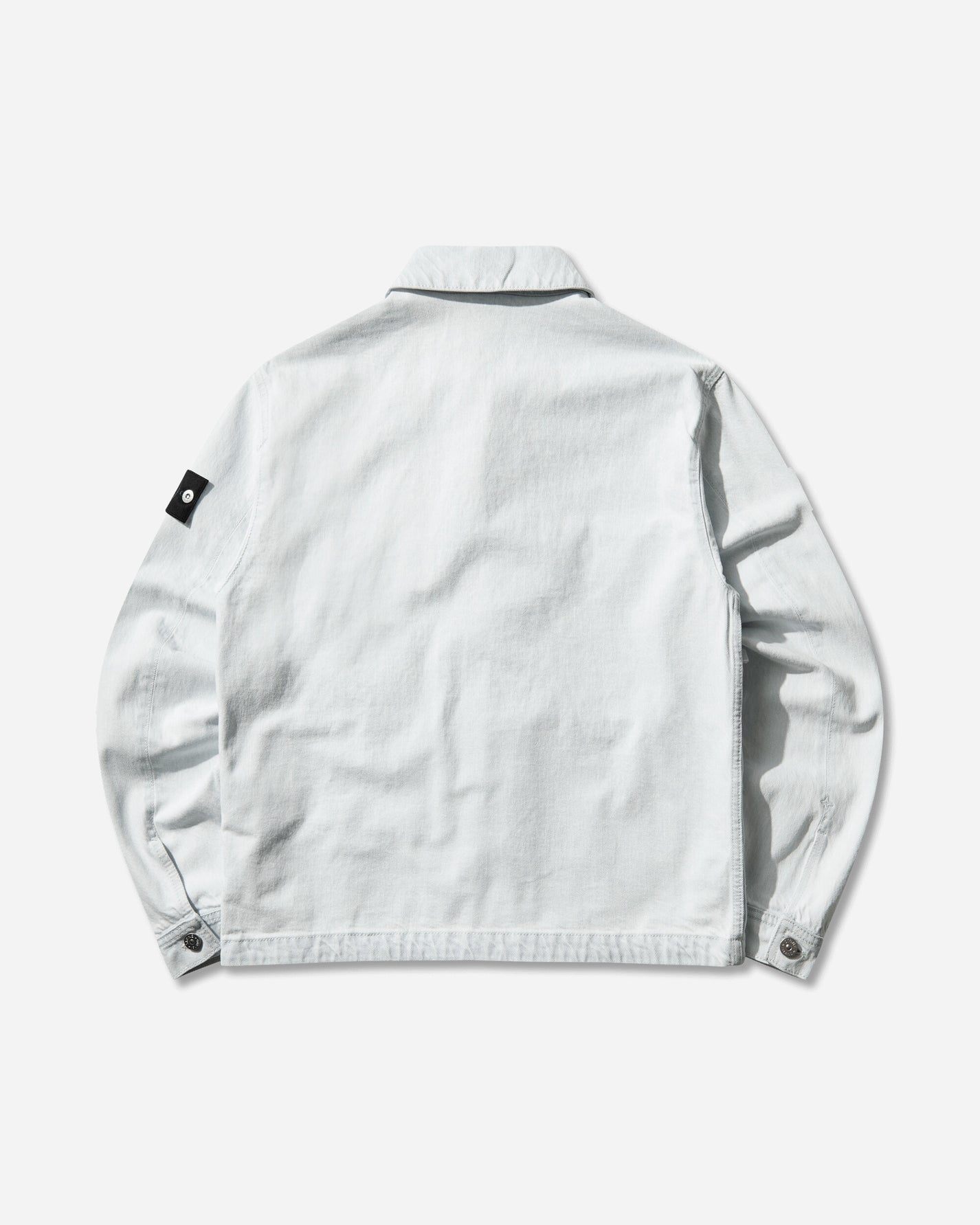 Stone Island Biker Jacket Blue Extra Bleach Coats and Jackets Jackets L1S144100006S00J9 VJ203