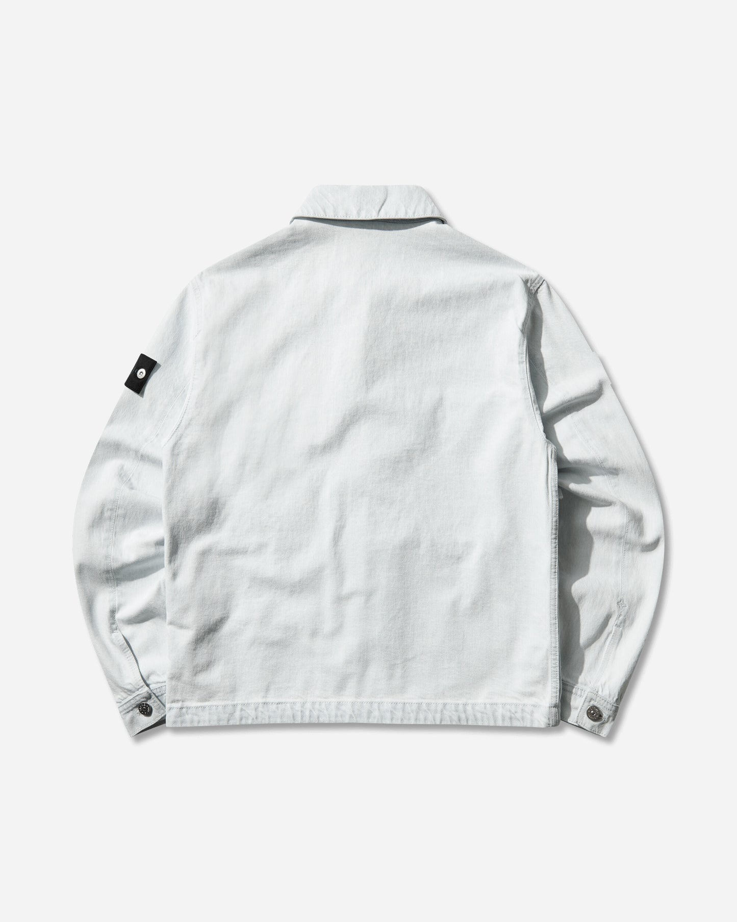 Stone Island Biker Jacket Blue Extra Bleach Coats and Jackets Jackets L1S144100006S00J9 VJ203