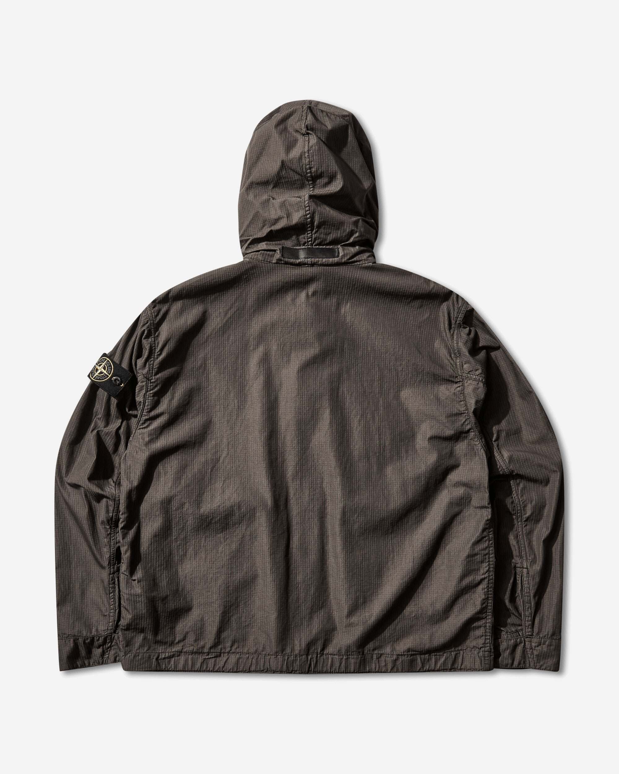 Stone Island Double Coated Cotton Ripstop Short Jacket Charcoal Coats and Jackets Jackets L1S154100071S0318 V0065