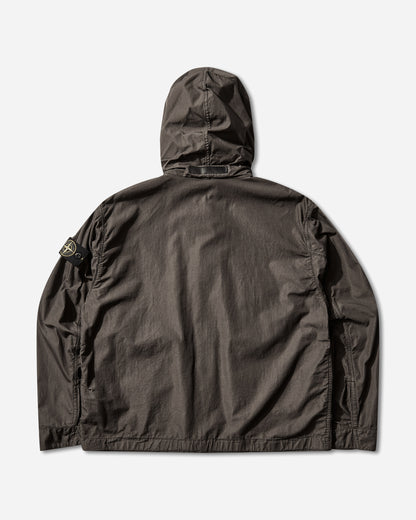 Stone Island Double Coated Cotton Ripstop Short Jacket Charcoal Coats and Jackets Jackets L1S154100071S0318 V0065