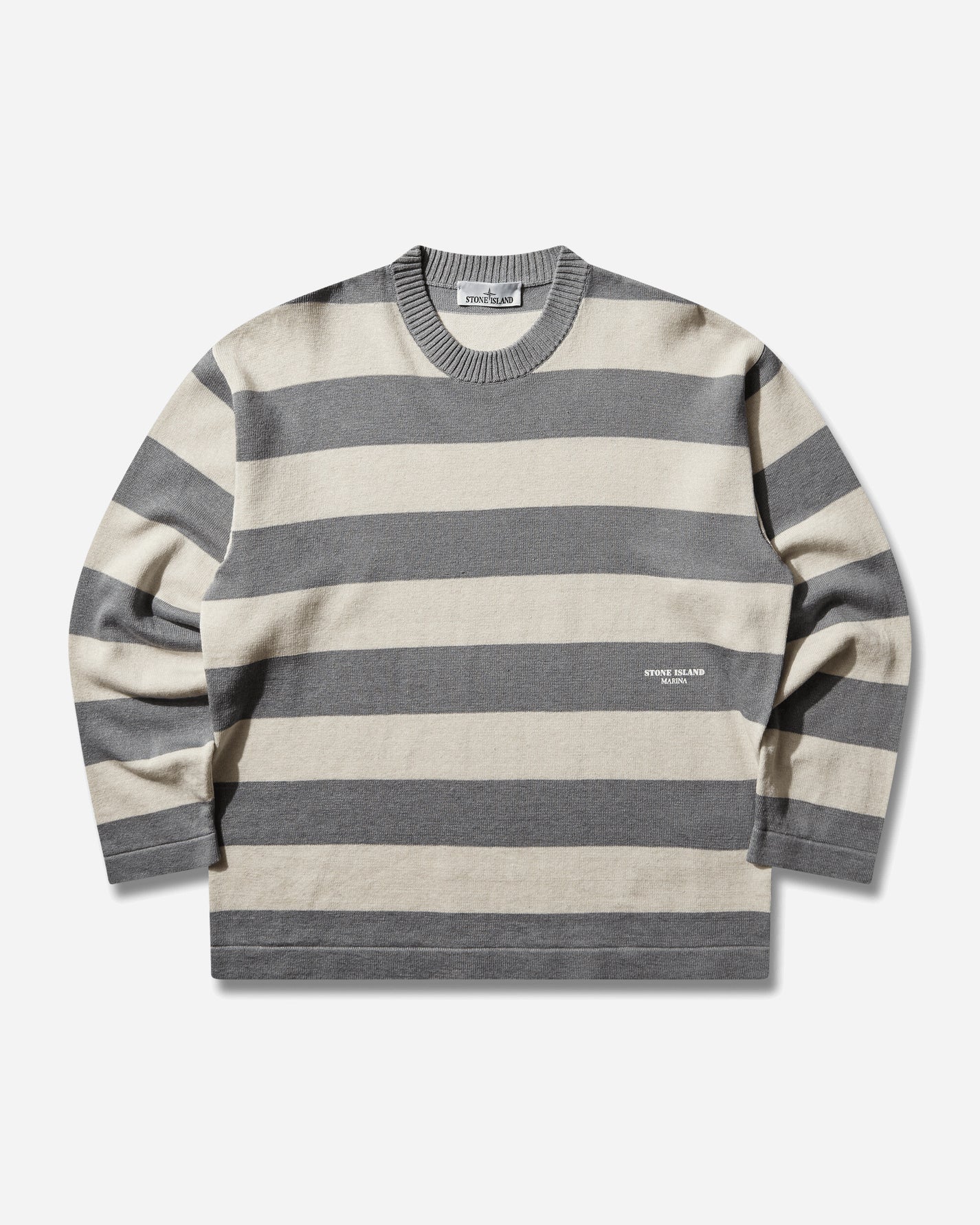 Stone Island Cotton Nylon Micro Ripstop Short Jacket Ivory T-Shirts Longsleeve L1S155100051S00XF V0M93