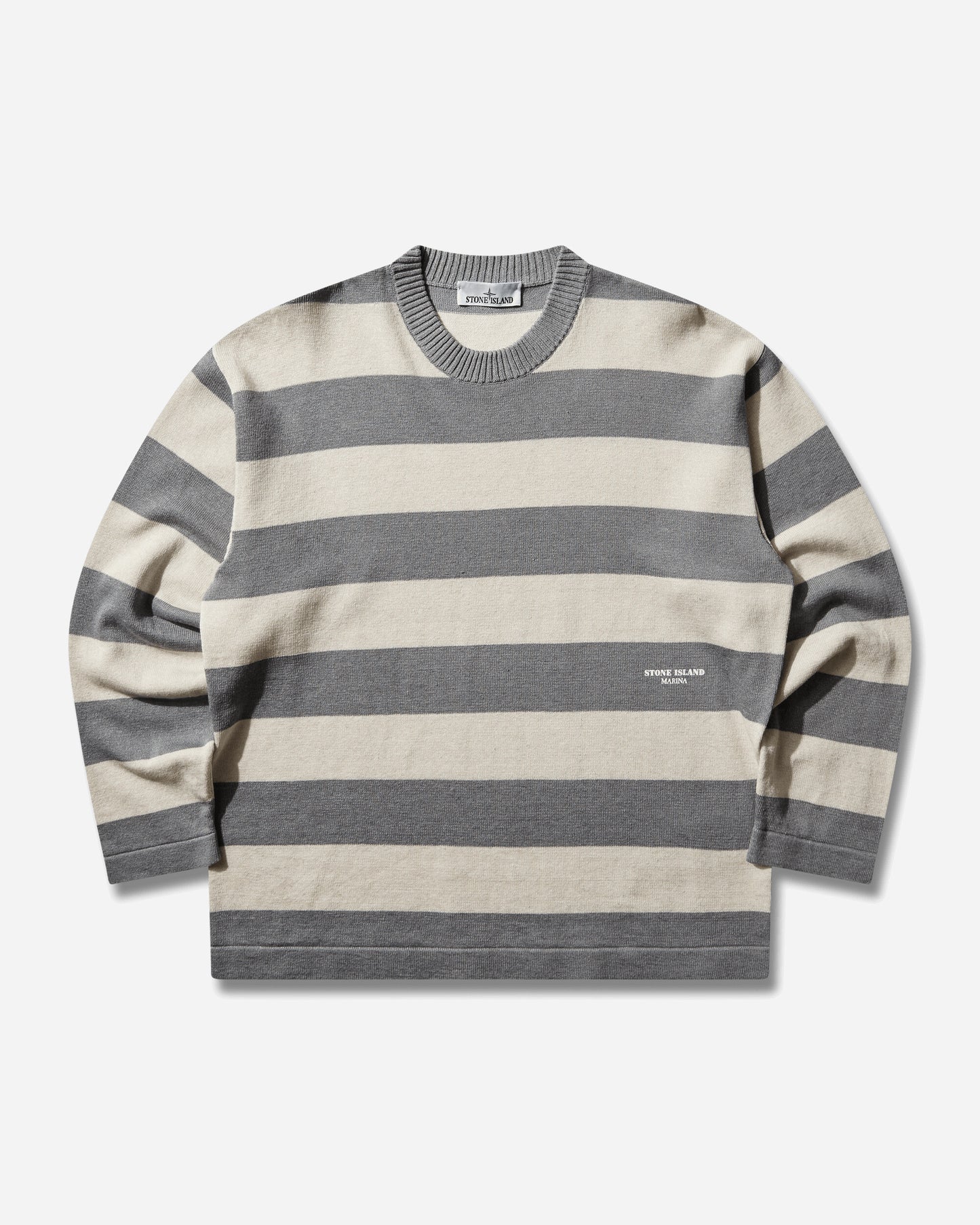 Stone Island Cotton Nylon Micro Ripstop Short Jacket Ivory T-Shirts Longsleeve L1S155100051S00XF V0M93