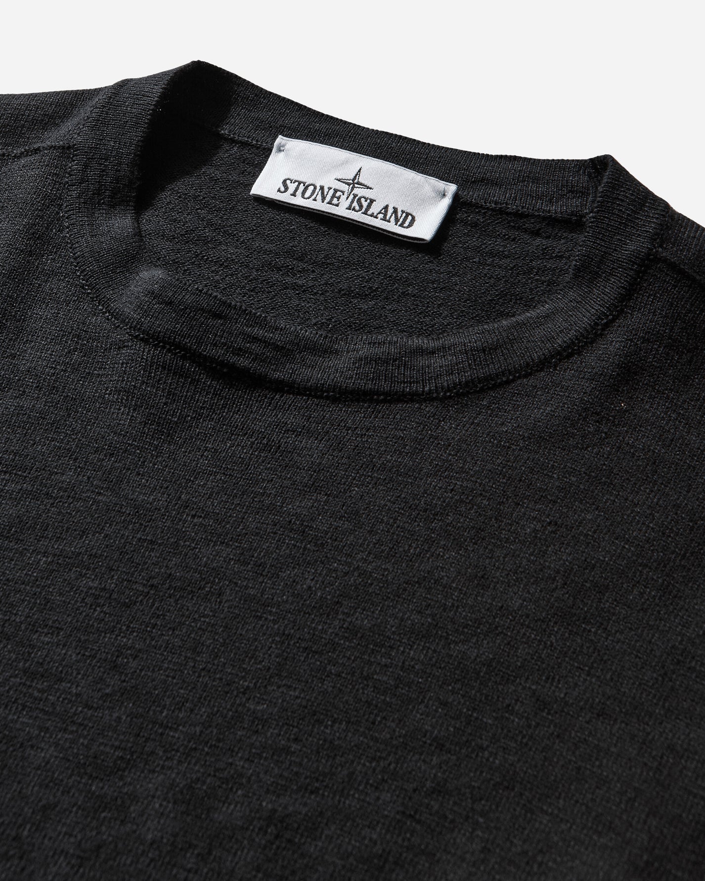 Stone Island Cotton Nylon Micro Ripstop Short Jacket Black T-Shirts Longsleeve L1S155100052S00B0 V0029