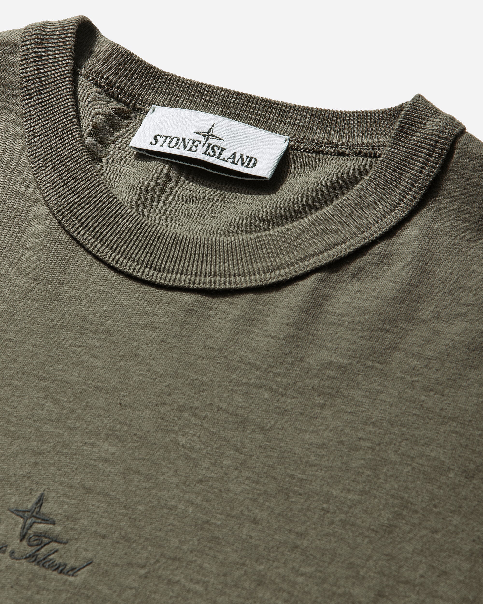 Stone Island Ls T-Shirt Military Green T-Shirts Longsleeve L1S152100007S0050 V005G