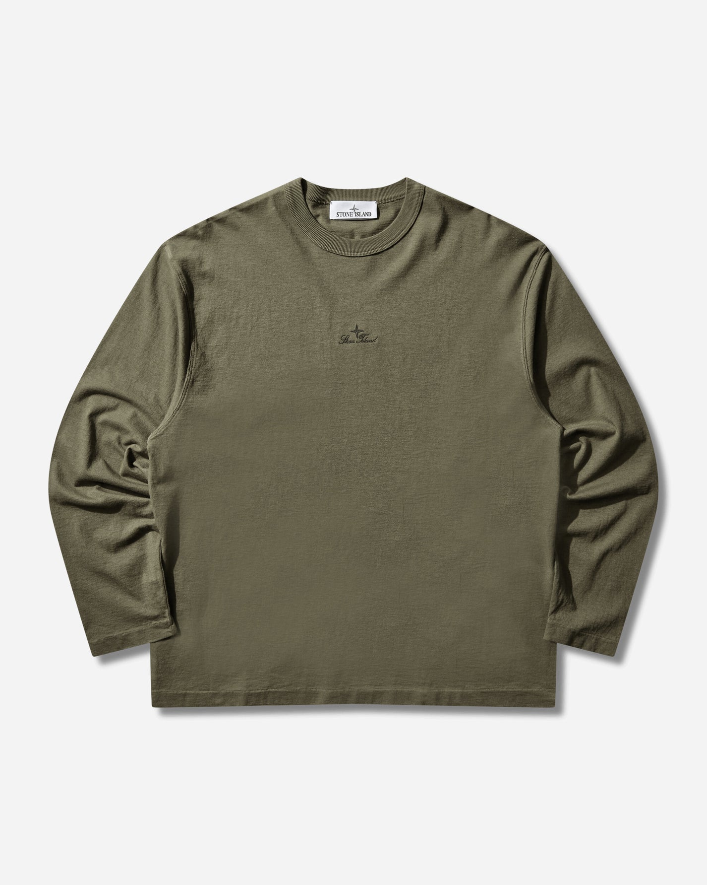 Stone Island Ls T-Shirt Military Green T-Shirts Longsleeve L1S152100007S0050 V005G