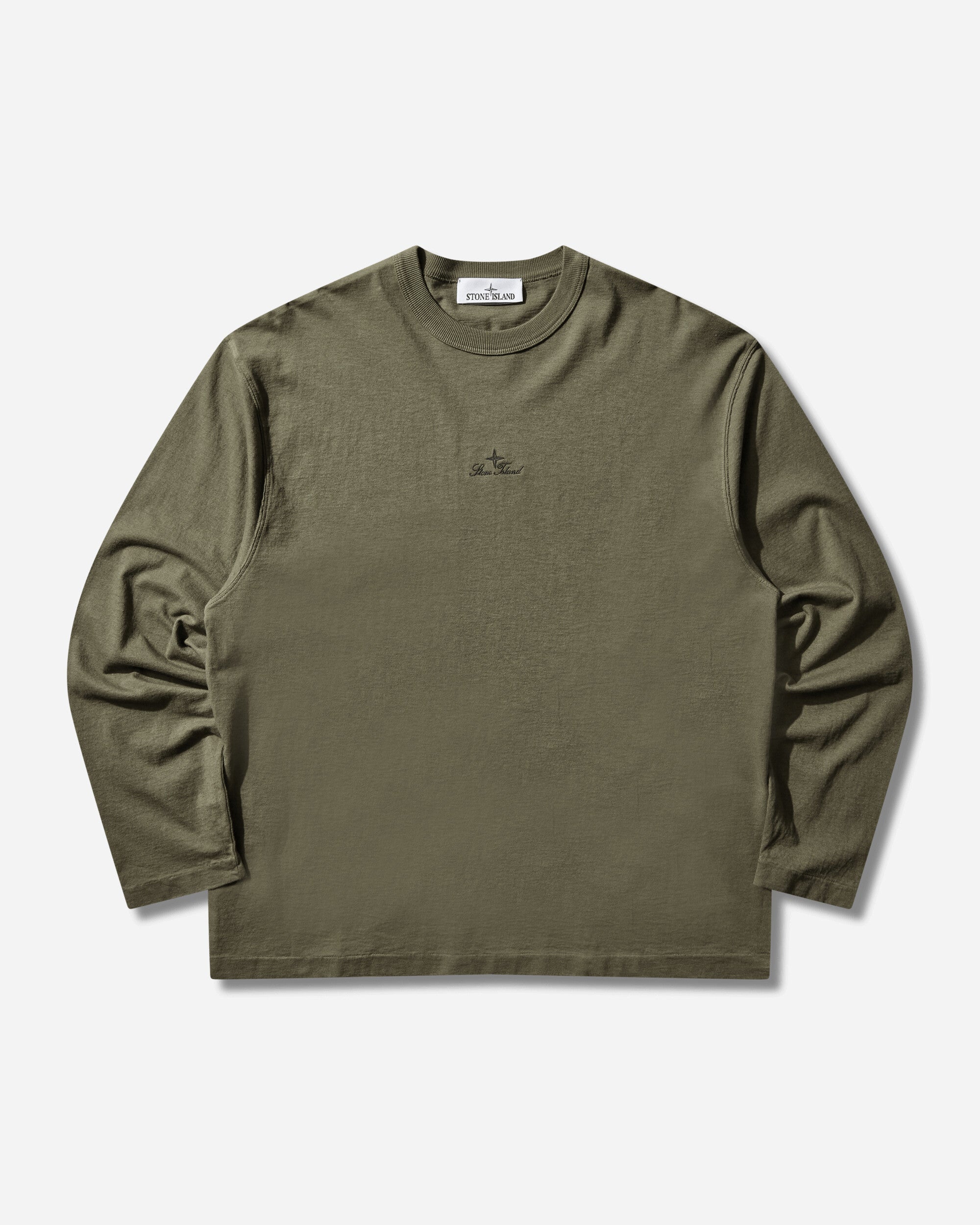 Stone Island Ls T-Shirt Military Green T-Shirts Longsleeve L1S152100007S0050 V005G