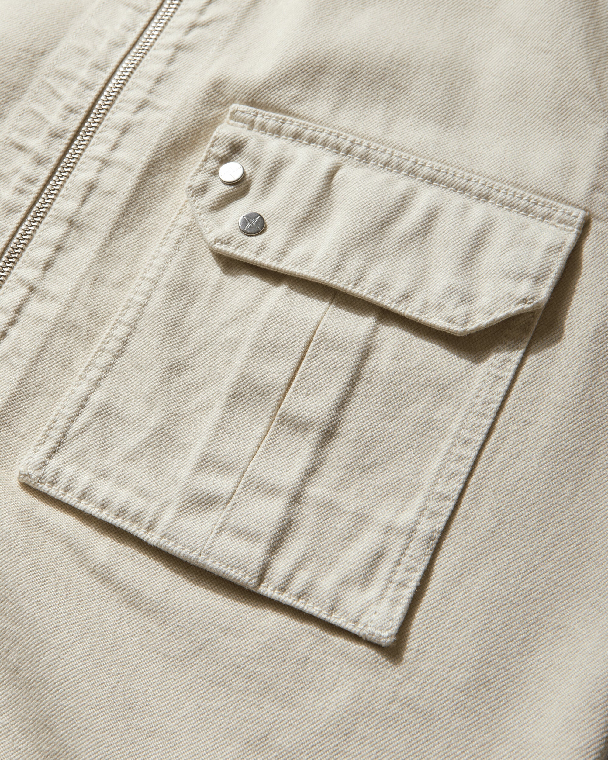 Stone Island Shirts Ivory Shirts Overshirt L1S141200002S0J24 V0093