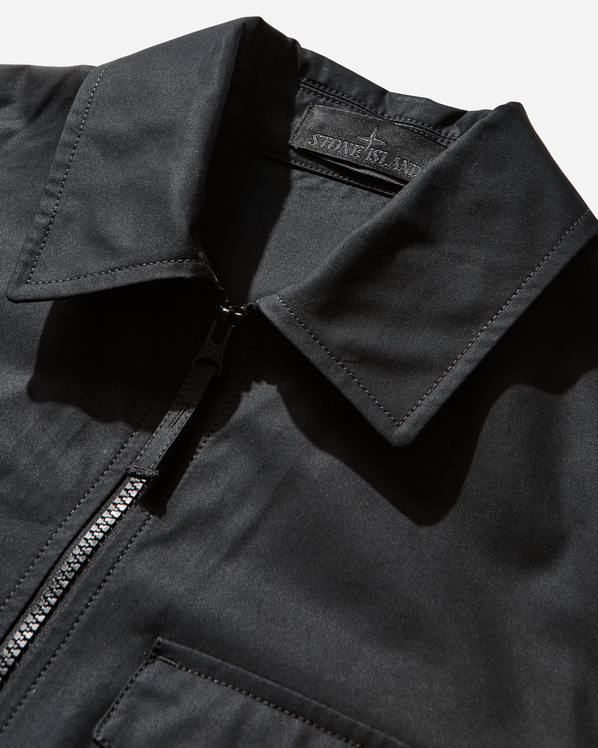 Stone Island Shirts Black Shirts Overshirt L1S151200011S0F01 V0029