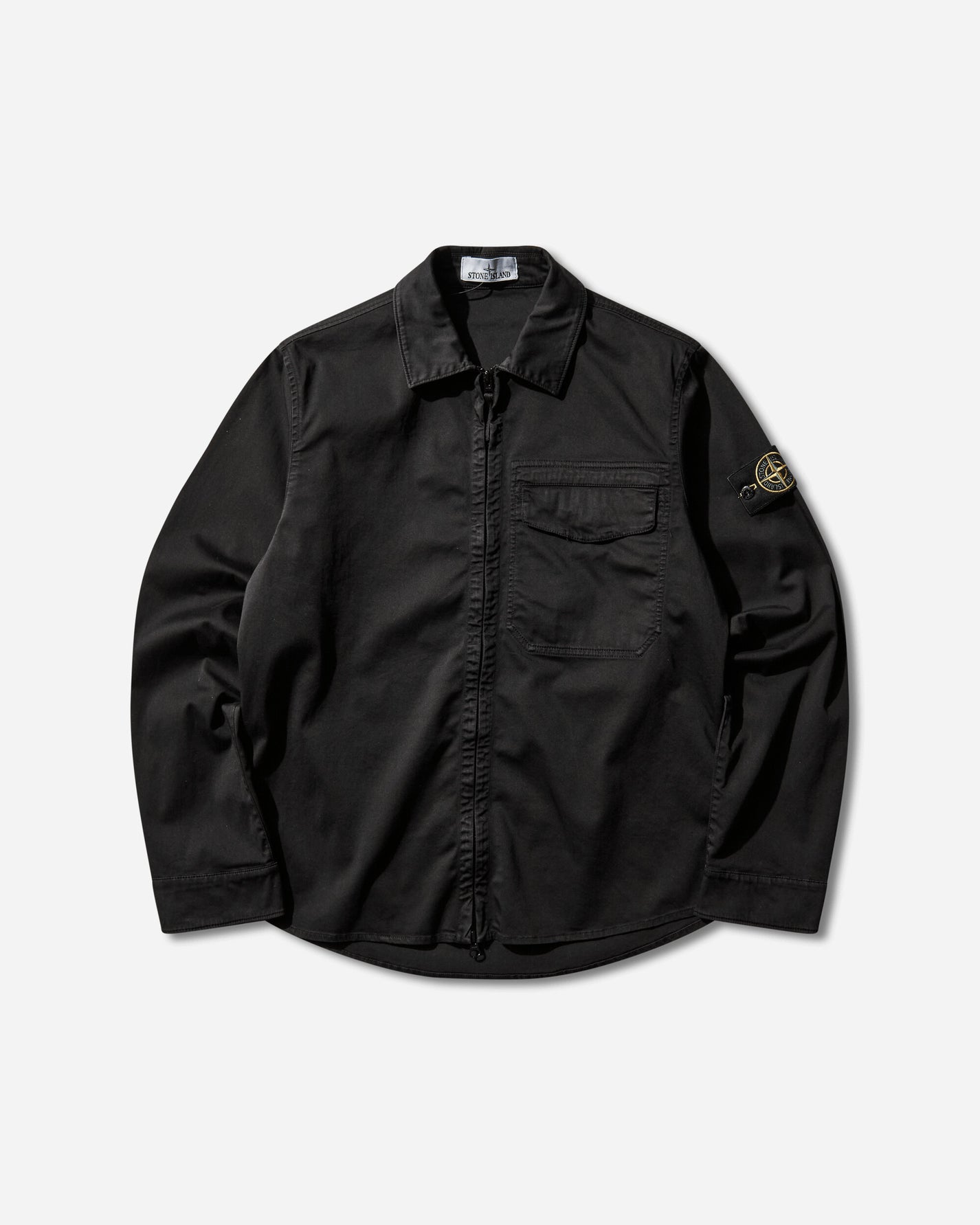 Stone Island Shirts Black Shirts Overshirt L1S151200015S0012 V0029
