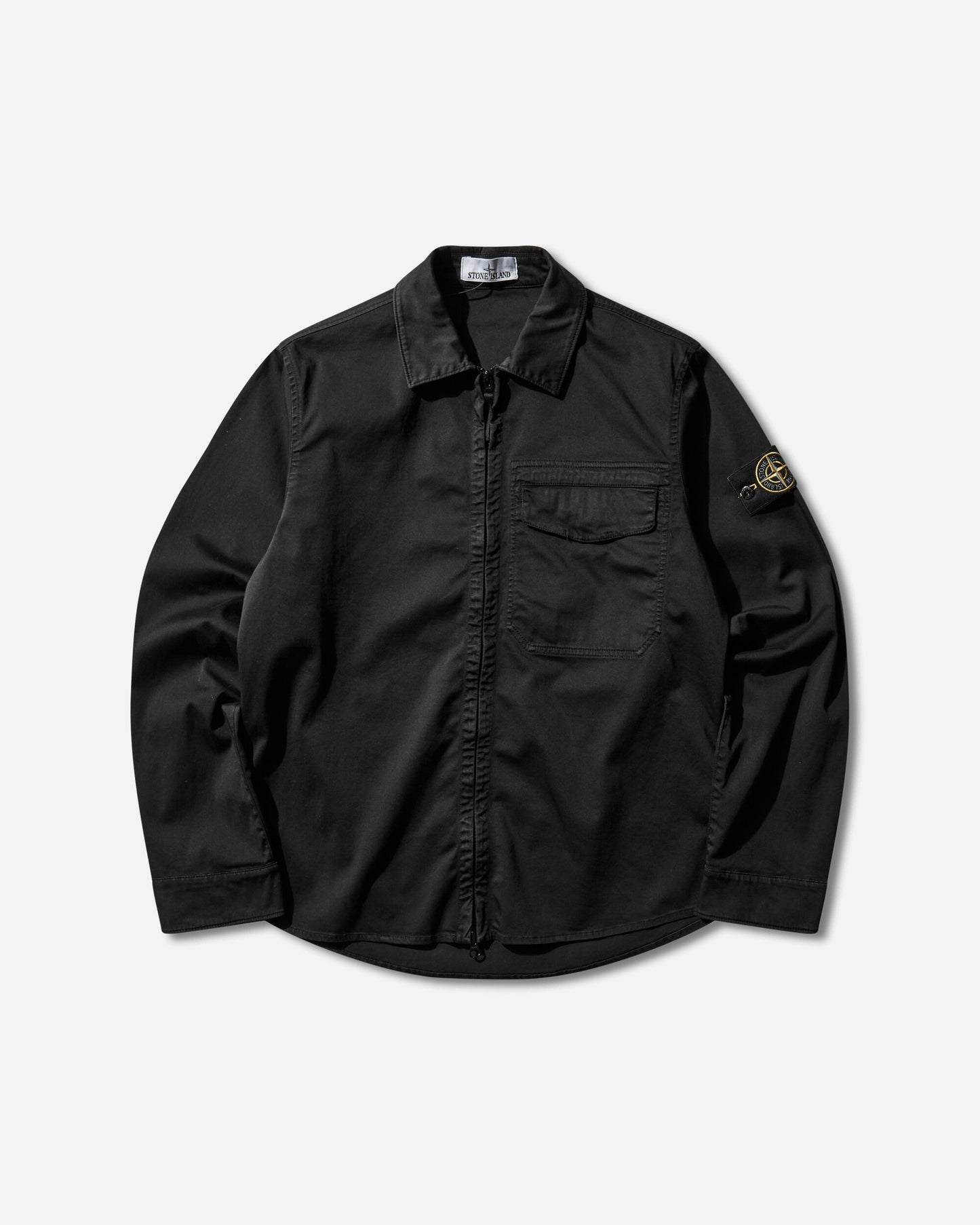 Stone Island Shirts Black Shirts Overshirt L1S151200015S0012 V0029