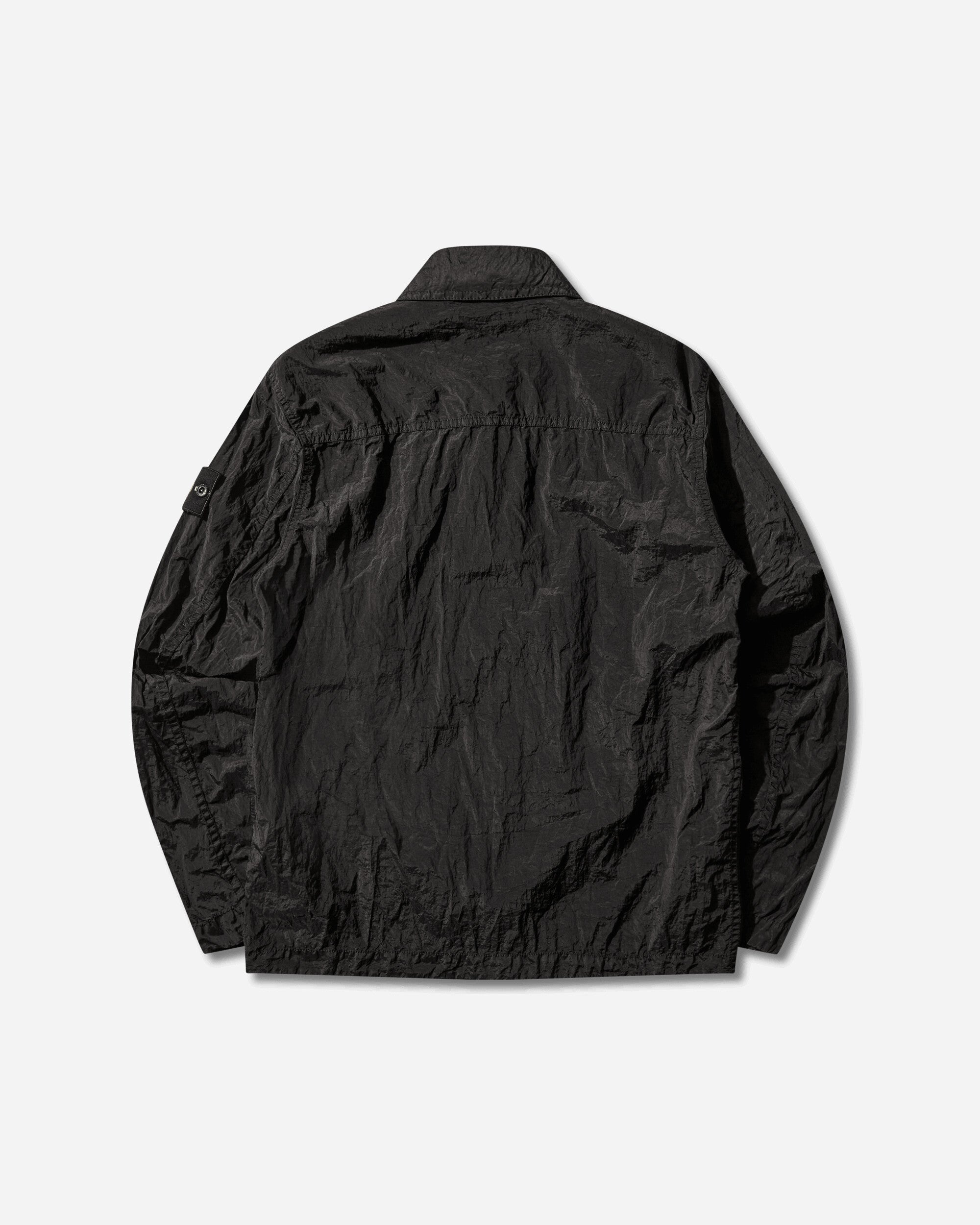 Stone Island Shirts Black Shirts Overshirt L1S151200038S0019 V0029