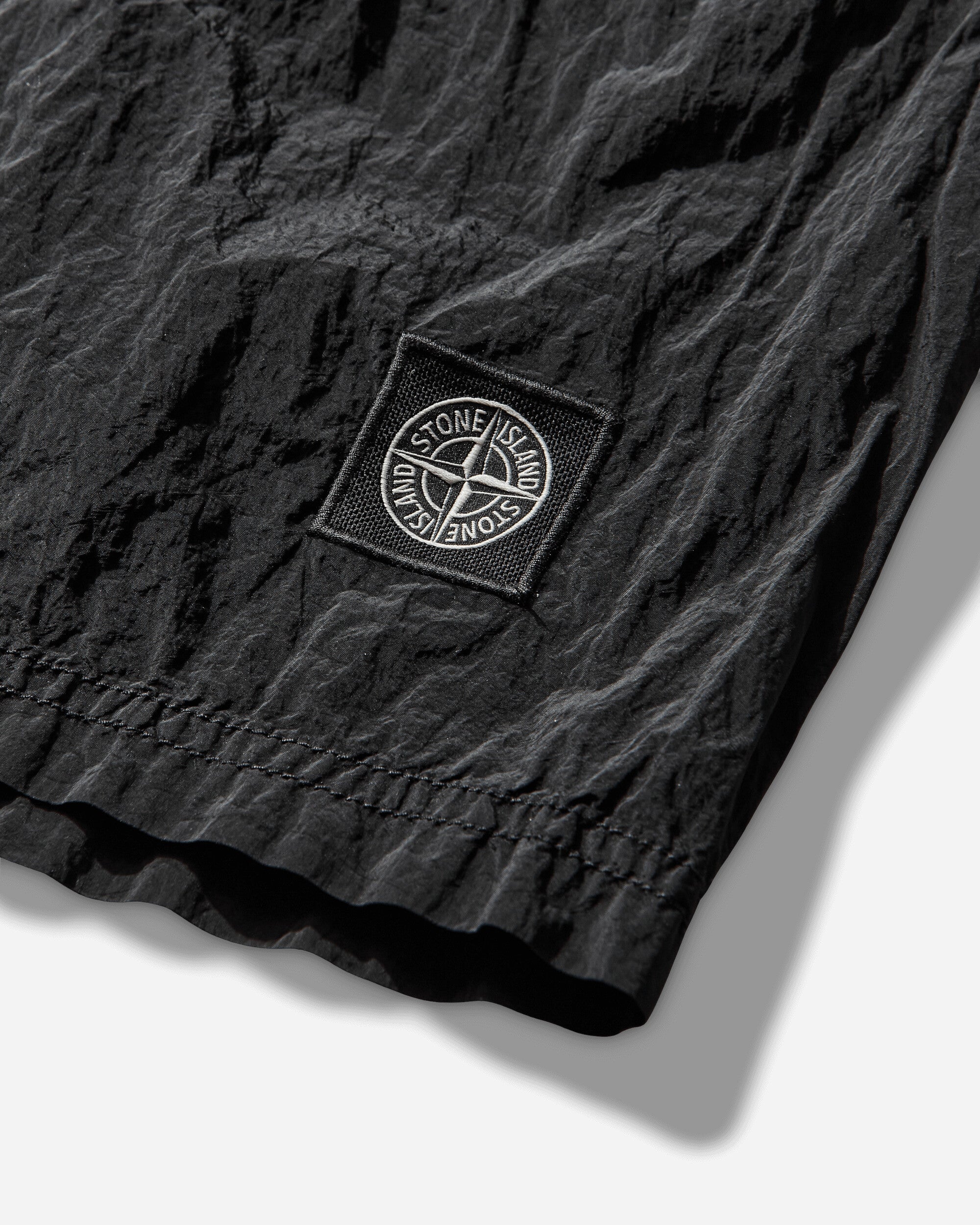 Stone Island Nylon Metal Contrast Swimshorts Black Shorts Short L1S15B100004S0043 V0029