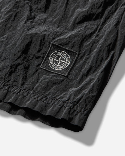 Stone Island Nylon Metal Contrast Swimshorts Black Shorts Short L1S15B100004S0043 V0029
