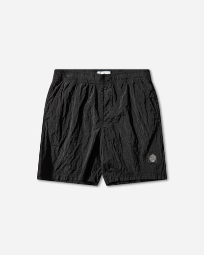 Stone Island Nylon Metal Contrast Swimshorts Black Shorts Short L1S15B100004S0043 V0029
