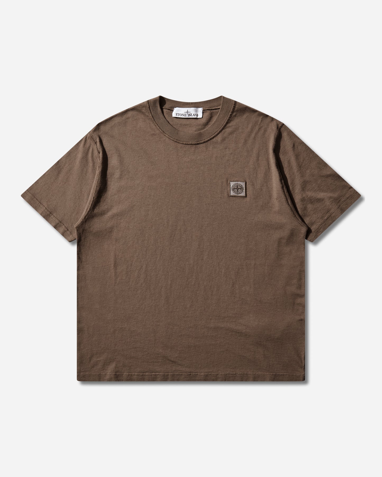Stone Island Ss T-Shirt Shadow Brown T-Shirts Shortsleeve L1S152100026S0057 V007C