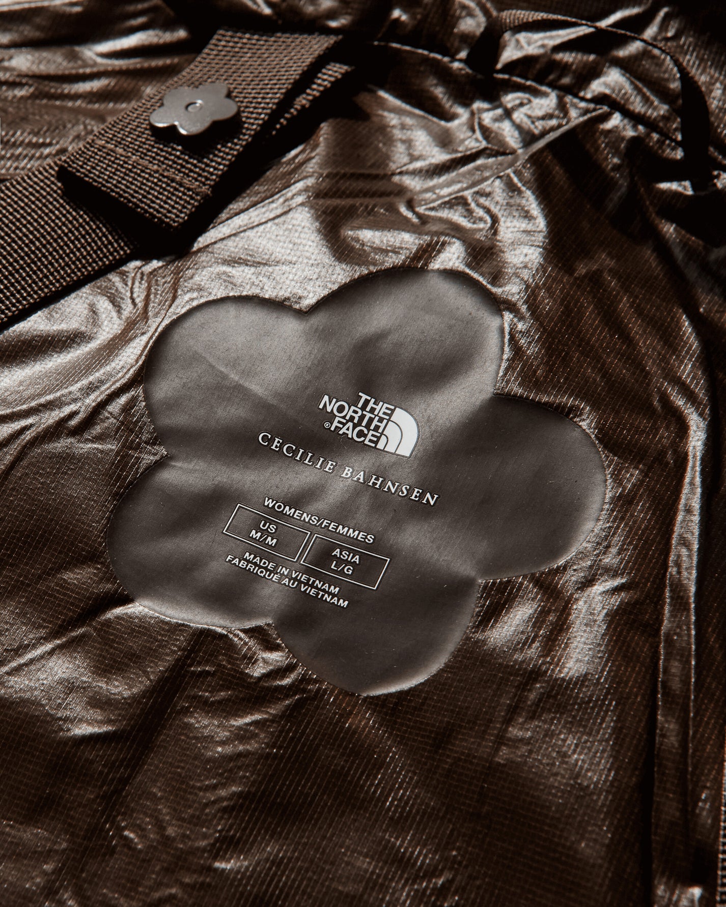 The North Face Tnf X Cecilie Bahnsen Megi 2008 Himalaya Soil Brown Coats and Jackets Down Jackets NF0A8FAD2451 NF245