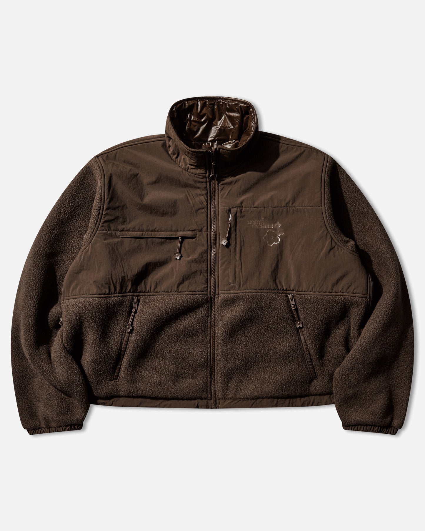The North Face Tnf X Cecilie Bahnsen Lea 1995 Denali Fl Soil Brown Sweatshirts Fleece NF0A8FAF2451 NF245