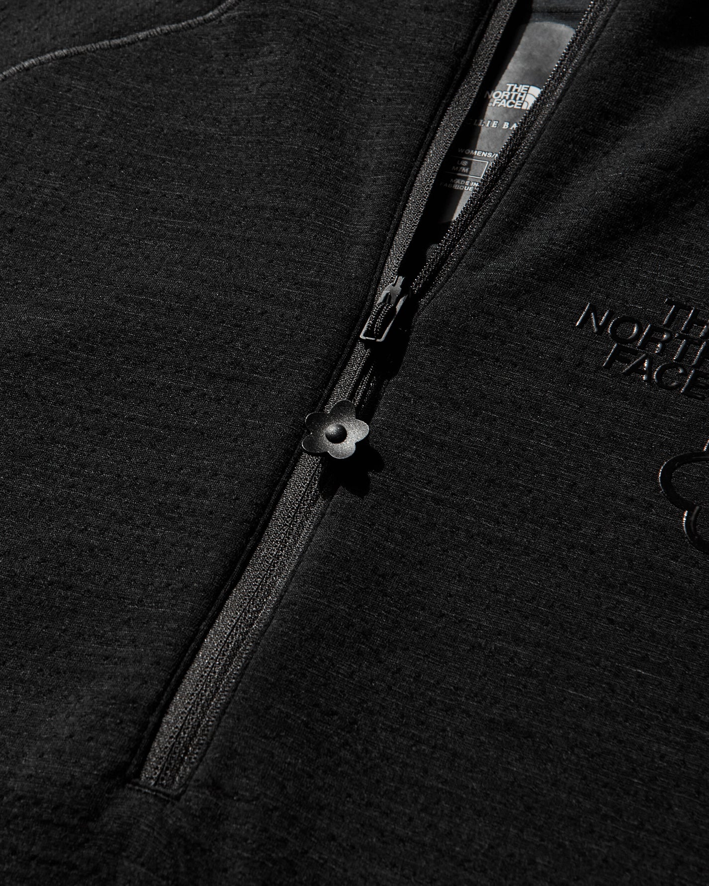 The North Face Tnf X Cecilie Bahnsen Symone Dotknit Top Tnf Black T-Shirts Longsleeve NF0A8FAHJK31 NFJK3