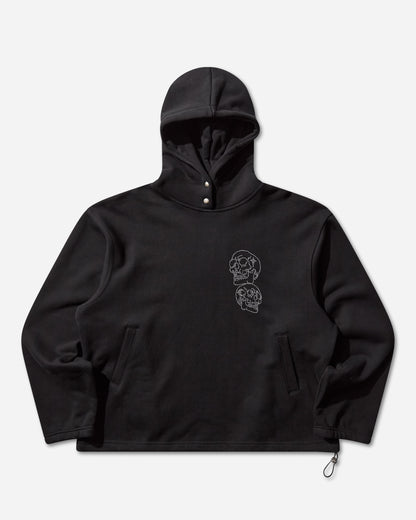 Thug Club Tc Angels Crystal Embellished Hoodie Black Sweatshirts Hoodies TC25SS2401 BLACK