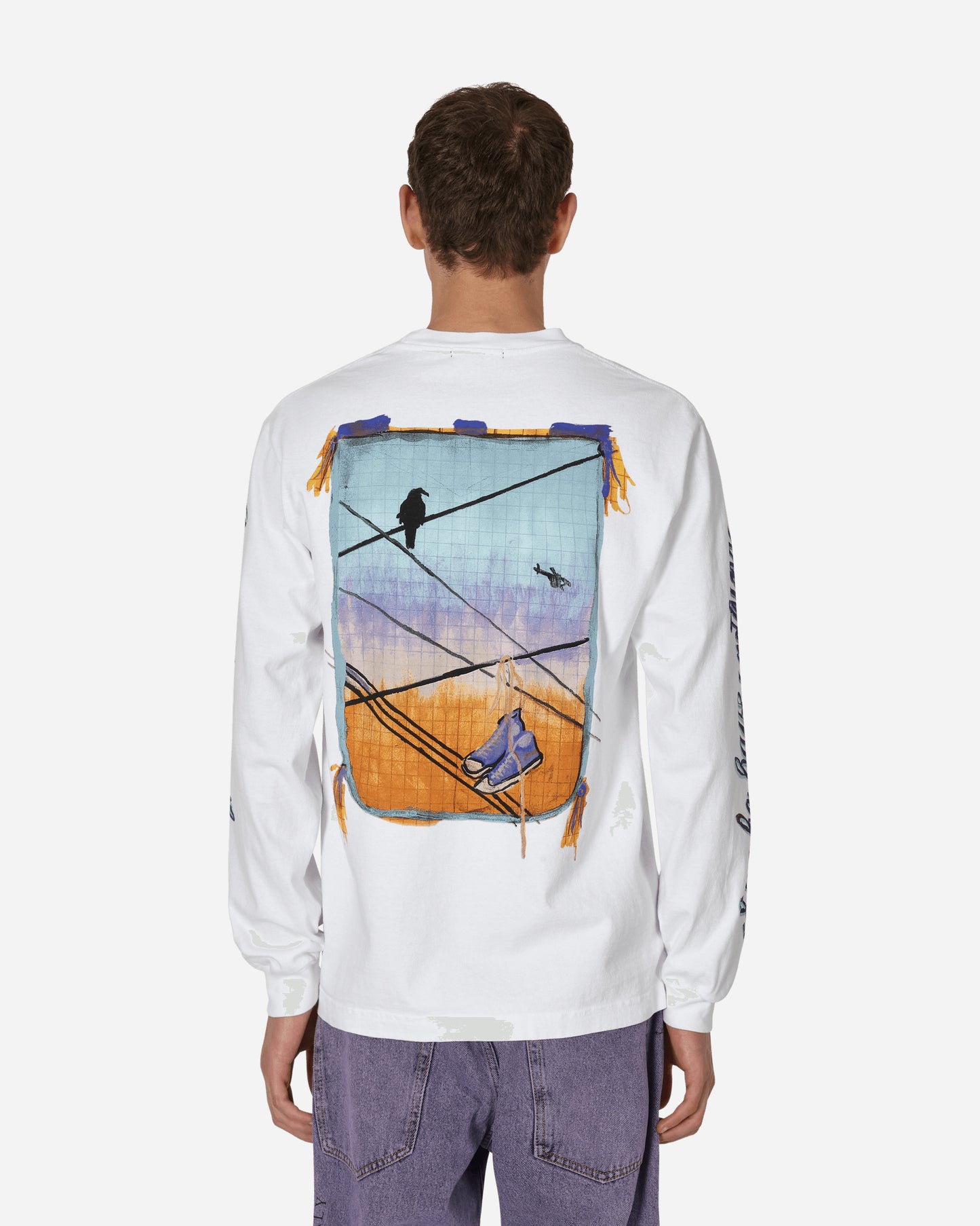 Total Luxury SPA Cauleen Smith – I, Who Have Nothing, L/S White T-Shirts Longsleeve SPA-A5002 WHITE