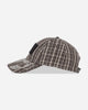 Umbro Check Hazard Cap Beige Dark Brown Hats Caps UBMW256FA36 BEG0015