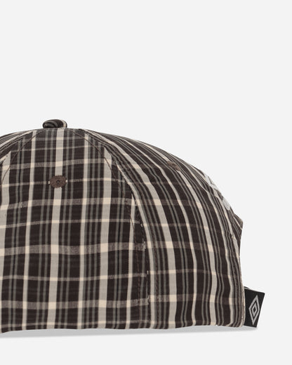 Umbro Check Hazard Cap Beige Dark Brown Hats Caps UBMW256FA36 BEG0015