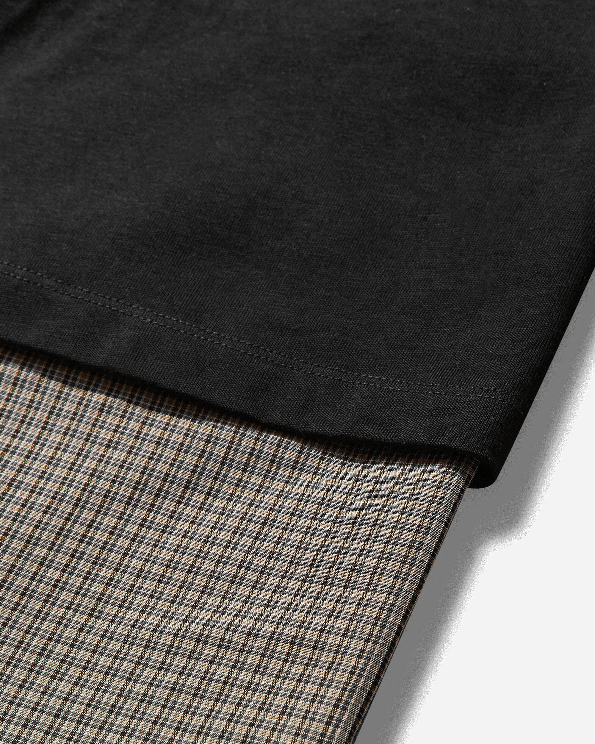 Umbro Cut Up Masked Hoodie Washed Black Beige Sweatshirts Hoodies UBMW0365JY106 BLK0047