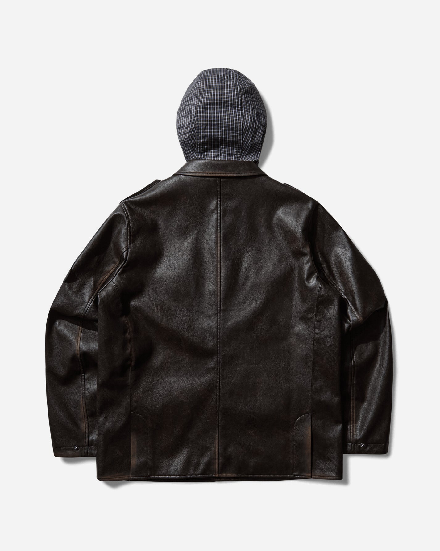 Umbro Eco Leather Service Jacket Burnt Brown Coats and Jackets Jackets UBMW0474FA304 BRW0069