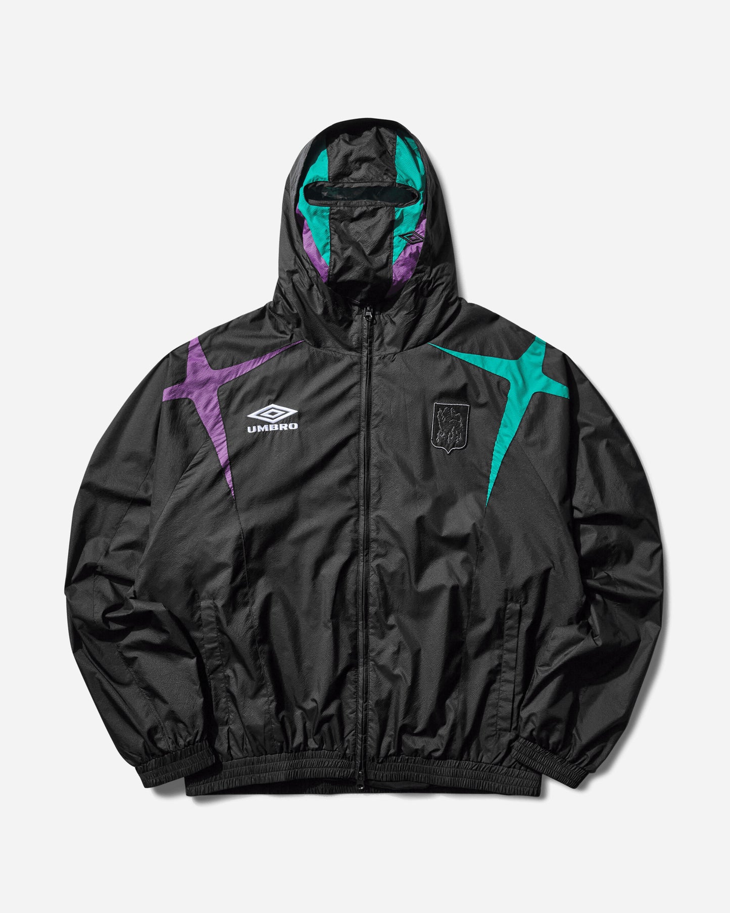 Umbro Jester Masked Track Jacket Black Coats and Jackets Jackets UBMW0501FA327 BLK0001