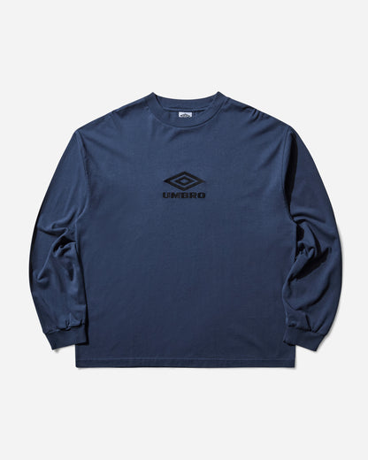 Umbro Og Logo Ls Shirt Blue T-Shirts Longsleeve UBMW0237JY54 BLU0001