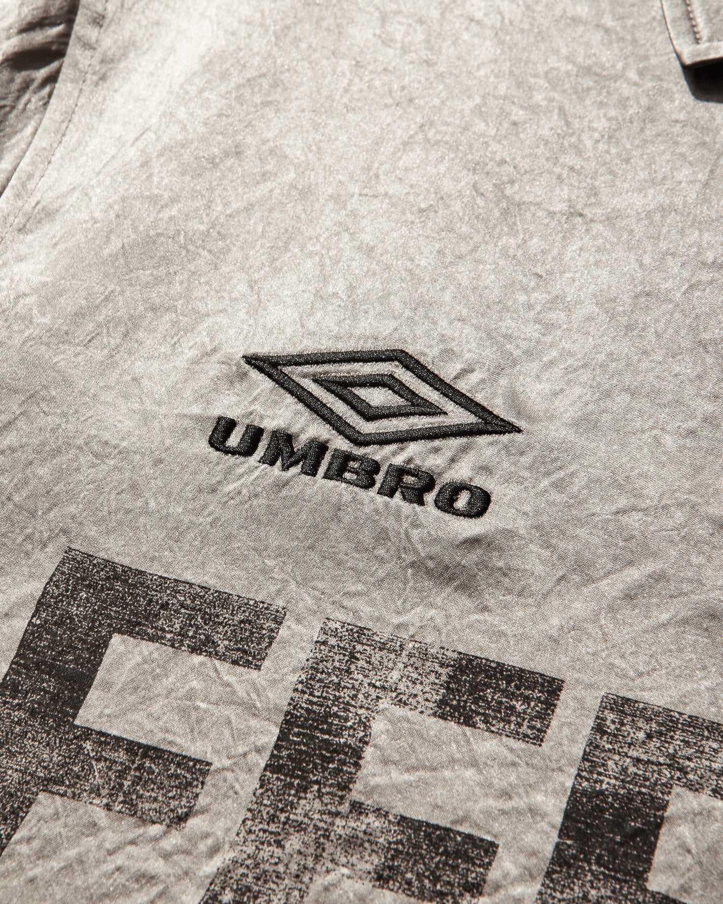 Umbro Satin Enfield Shirt Silver Pearl Shirts Longsleeve Shirt UBMW0512FA336 GRY0009