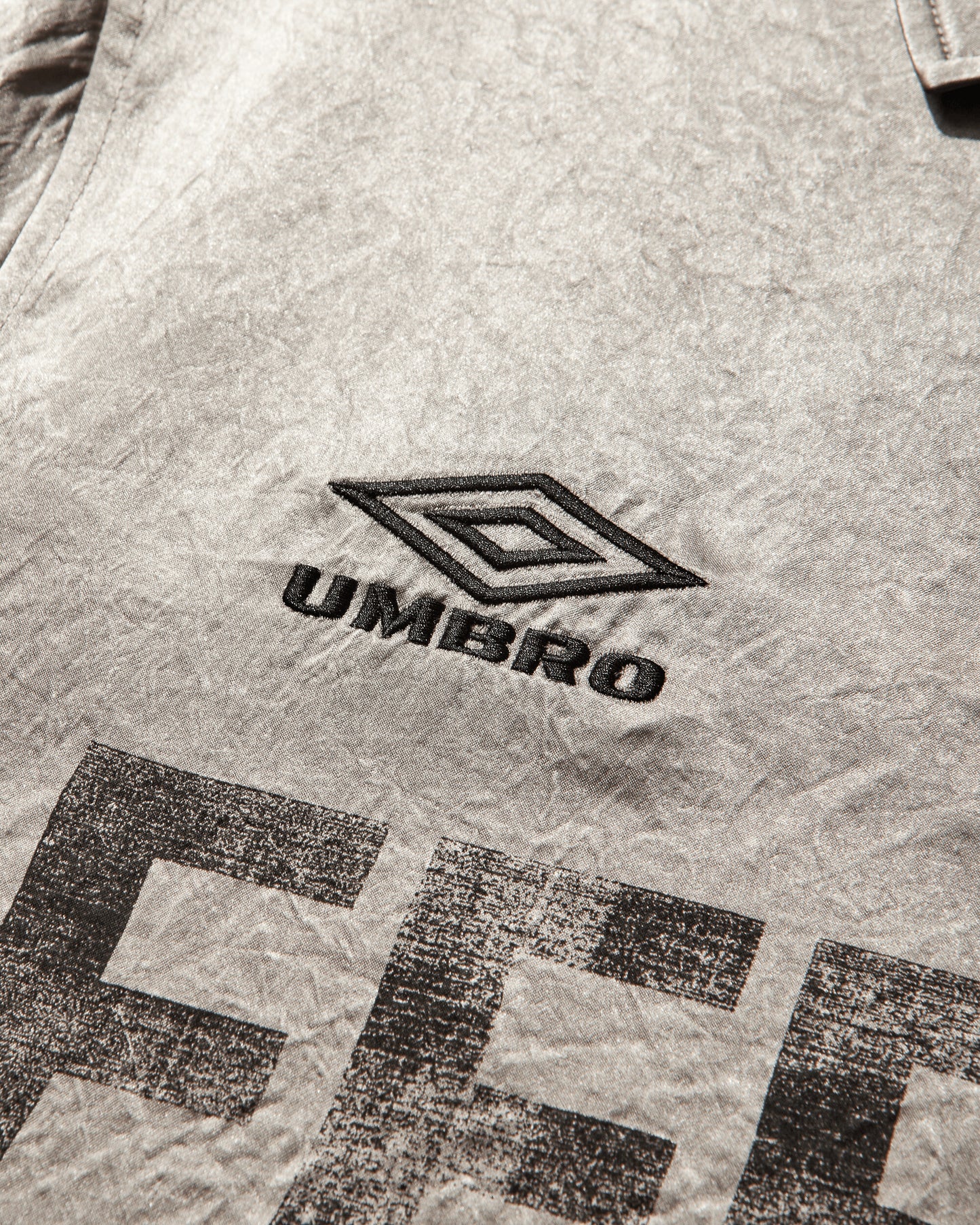 Umbro Satin Enfield Shirt Silver Pearl Shirts Longsleeve Shirt UBMW0512FA336 GRY0009